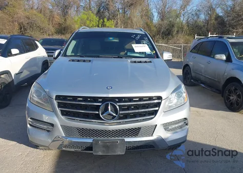 2012 Mercedes-Benz Ml 350 Bluetec 4Matic из США, поврежденный, VIN 4JGDA2EB4CA031105